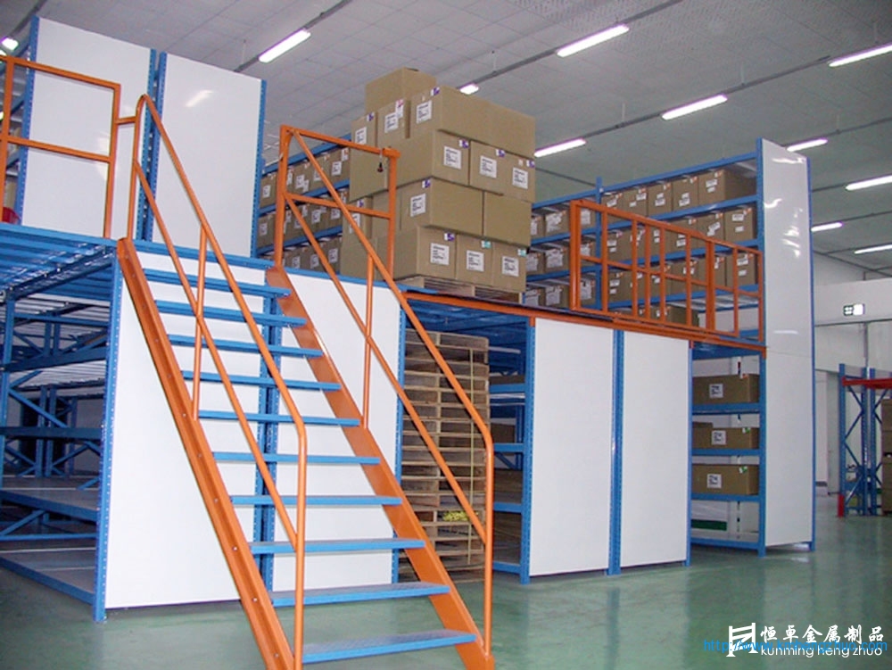 HZ-688型閣樓式貨架 HZ-688型閣樓式貨架